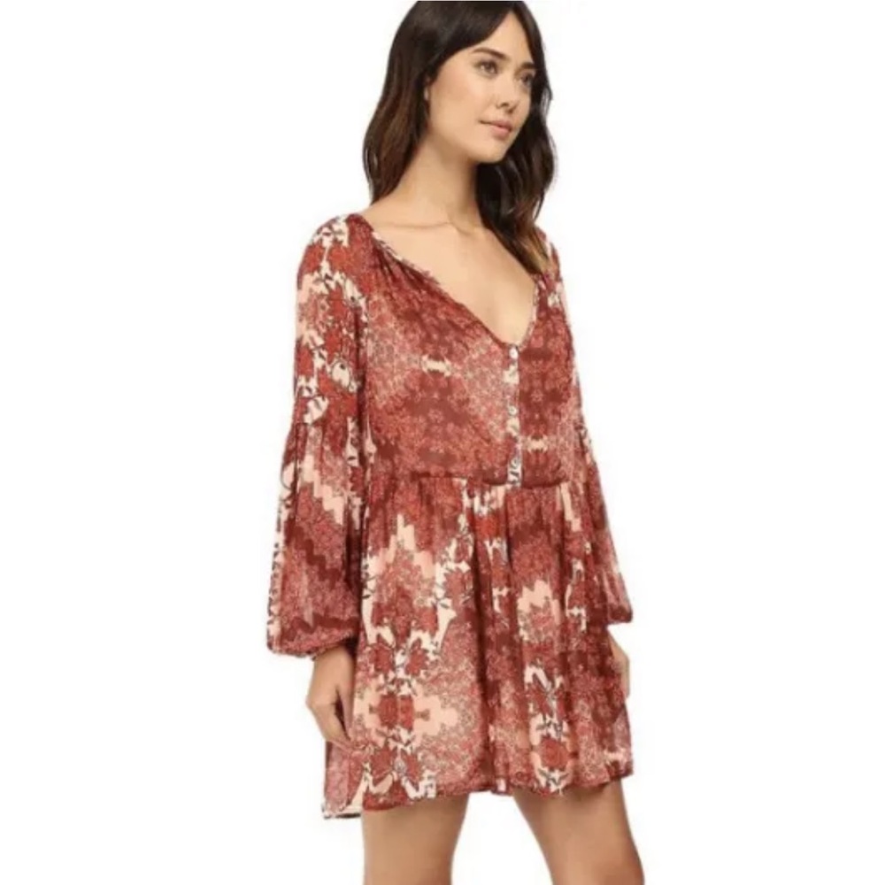 Show Me Your MuMu floral tunic dress